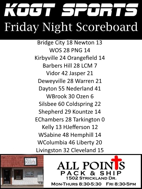 Friday Night Football Scores KOGT friday-night-football-scores-kogt