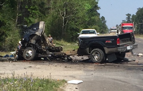 Horrific Accident On Hwy. 87N - KOGT