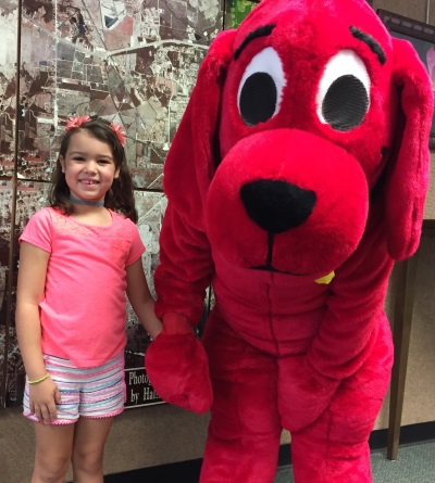 Clifford Visits The Orange Library - KOGT