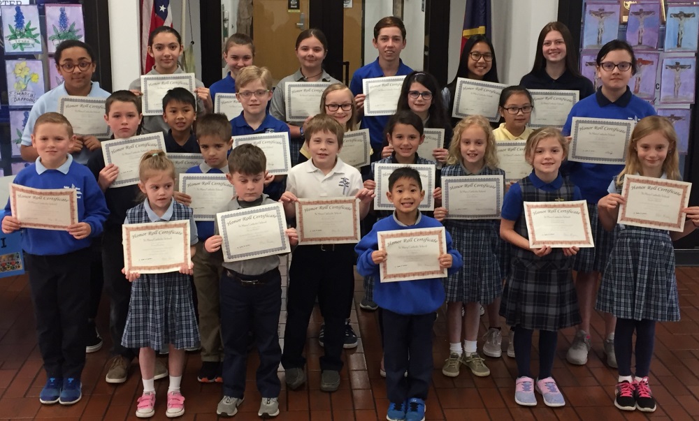 St. Mary Honor Roll - KOGT