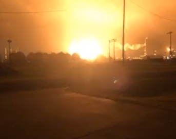 Explosion in Port Neches - KOGT