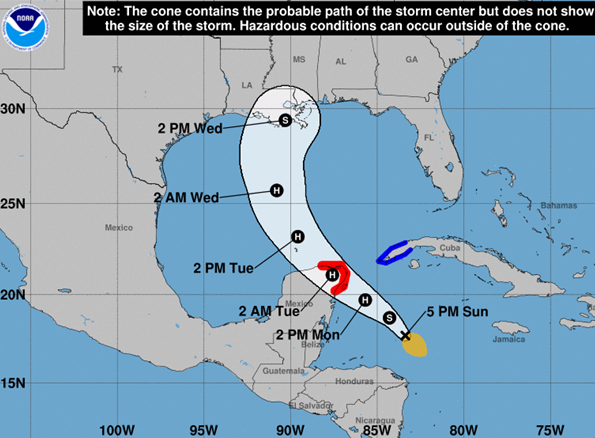 Tropical Storm Zeta Update - KOGT