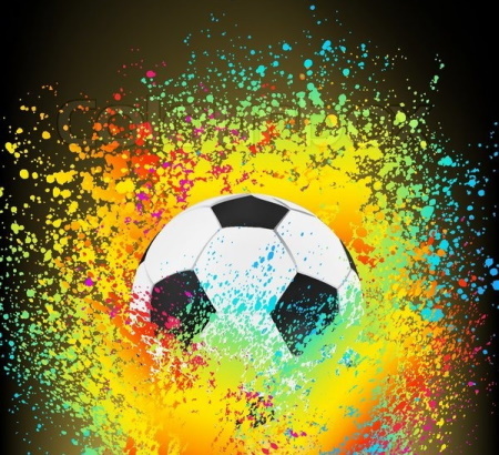 soccer ball backgrounds for girls