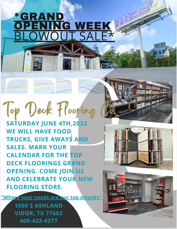 Top Deck Flooring Ready To Serve KOGT