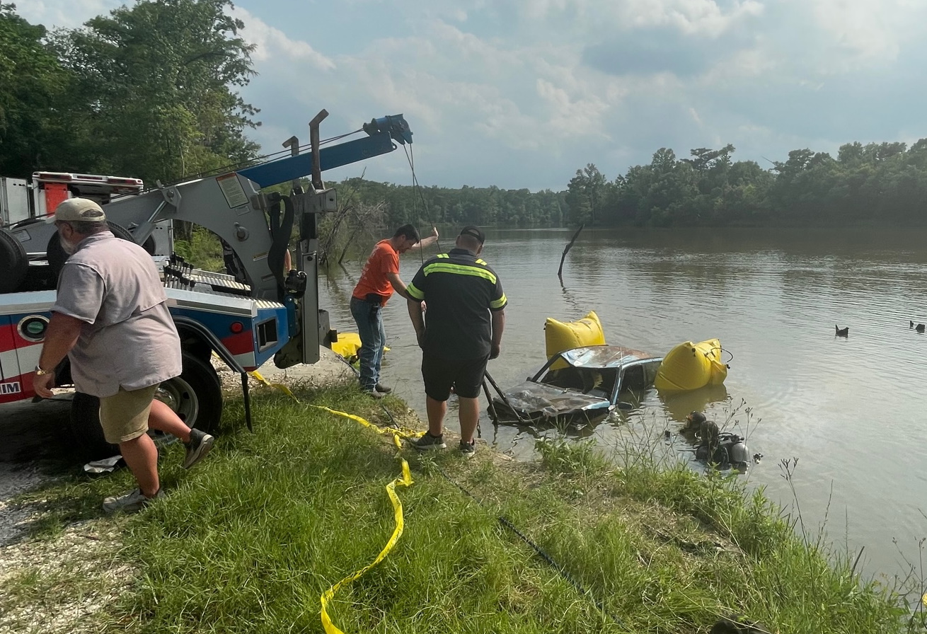 Car Found In River KOGT