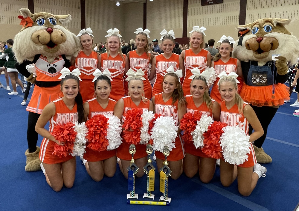 Bobcats Cheer At Camp KOGT