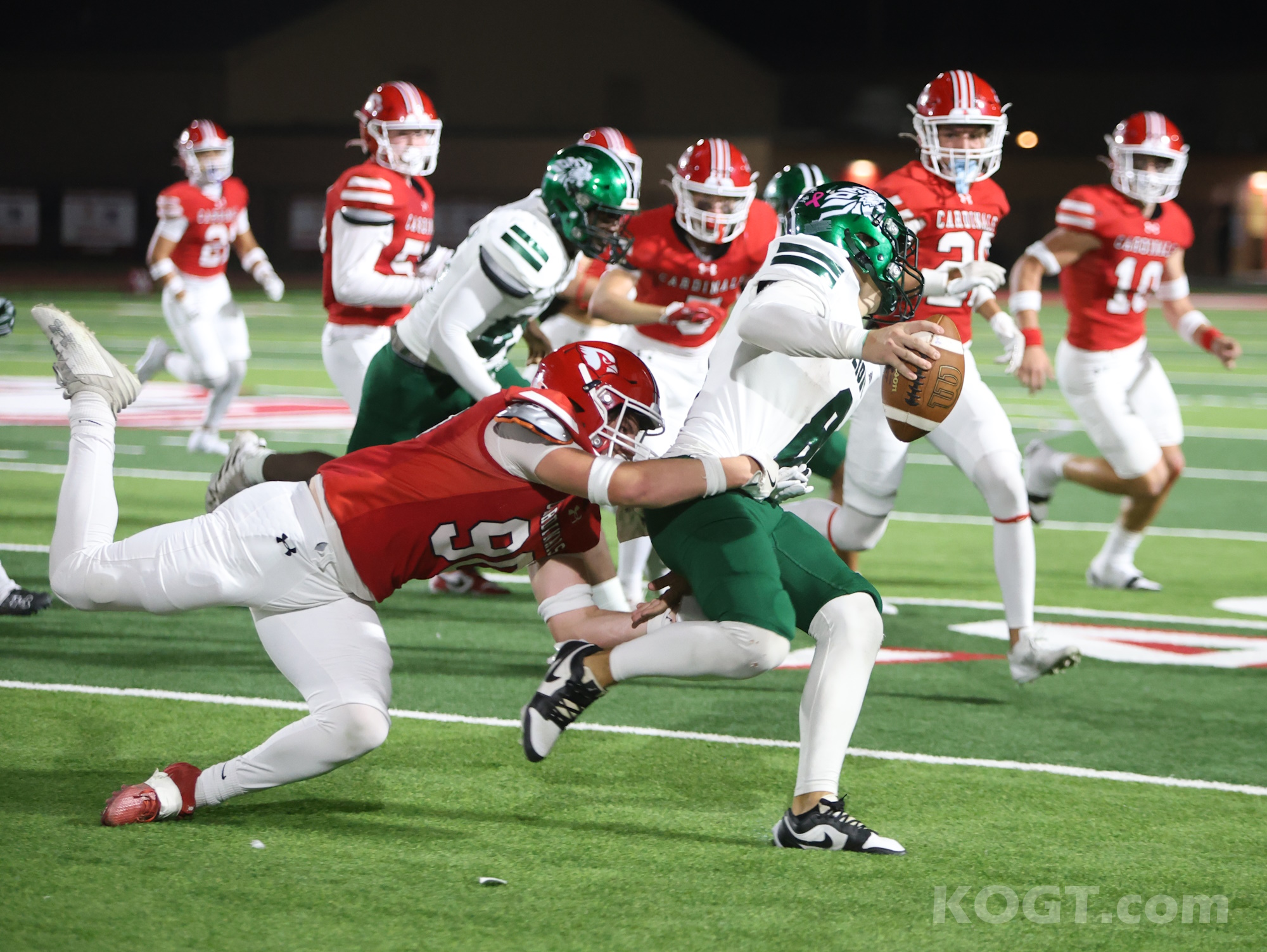 Week 8 Football Scores KOGT