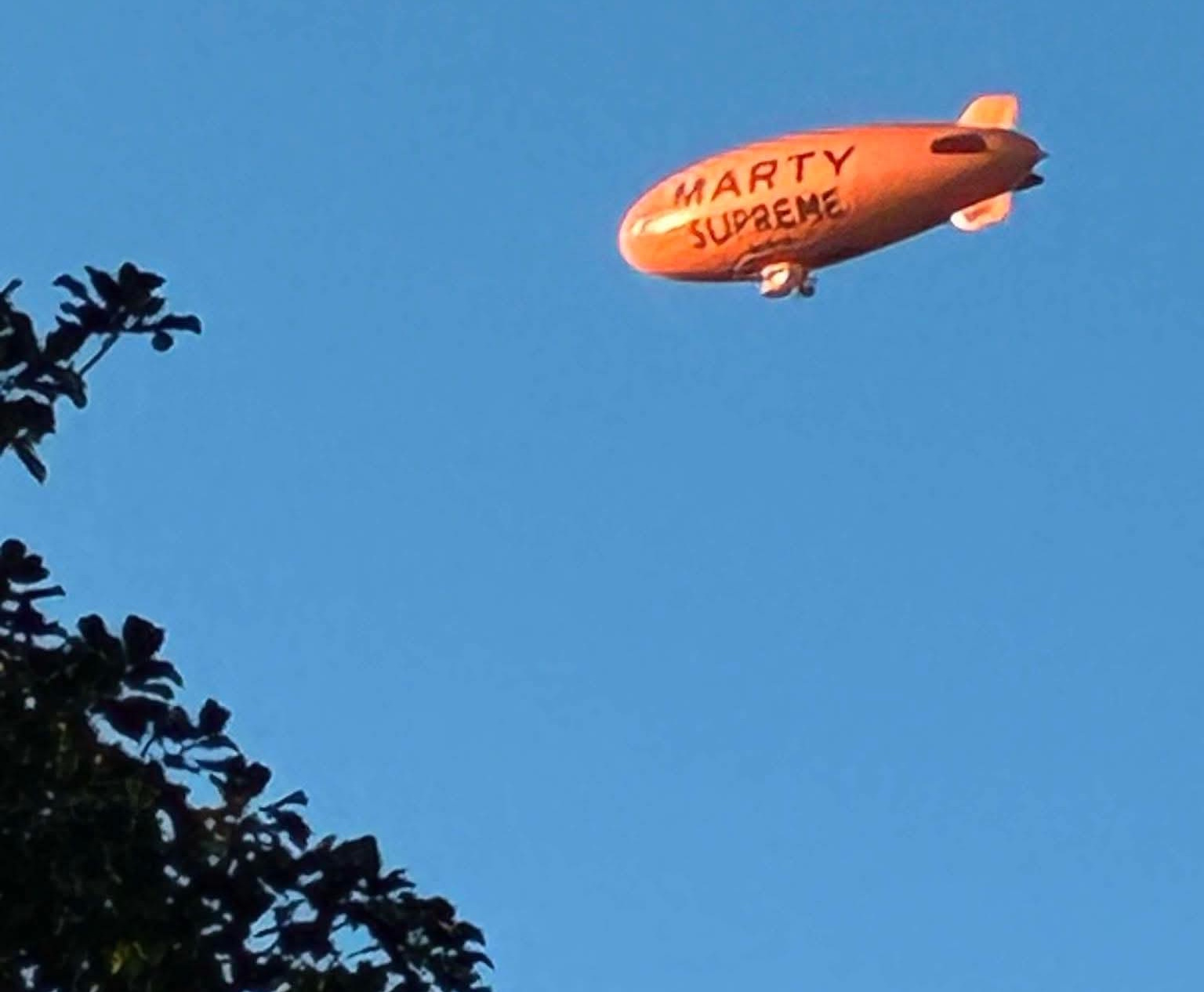 Blimp Stops In Orange - KOGT